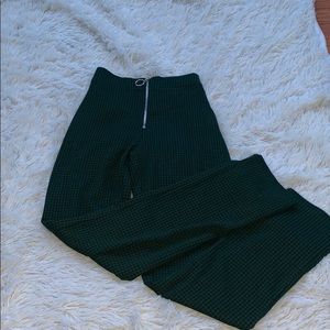 Dark green And black pants from urban outfitters
